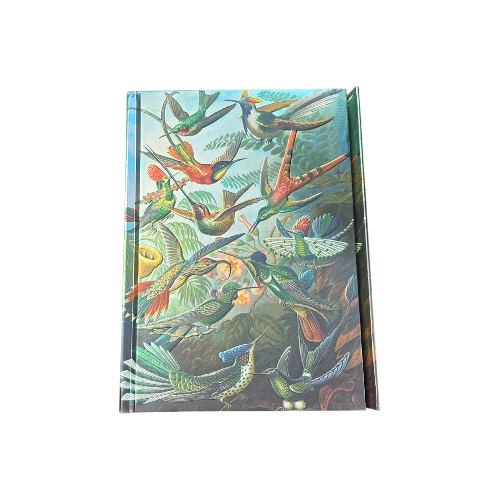 NWT - Ernst Haeckel - Hummingbird Art Hardcover Journal Notebook